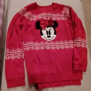 Disney Minnie Mouse Christmas Sweater